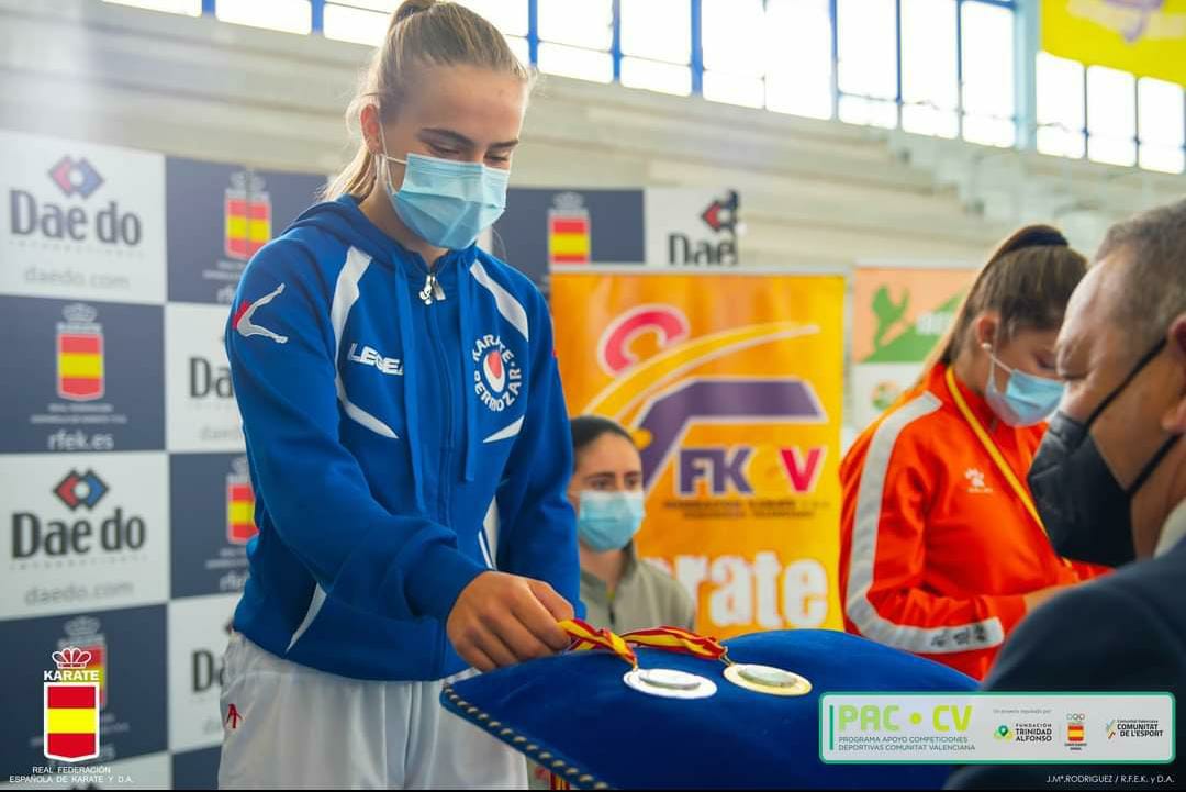 Iosune Urra, medalla de plata en la 1&ordf; Fase de la Liga Iberdrola (Cheste)